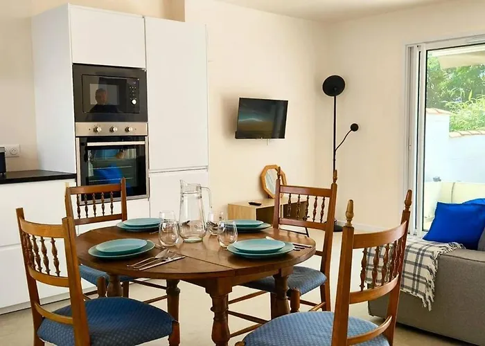 La Cabanne, 4 Pers, Centre, 50m Plage, Clim Σπίτι διακοπών Ρουαγιάν