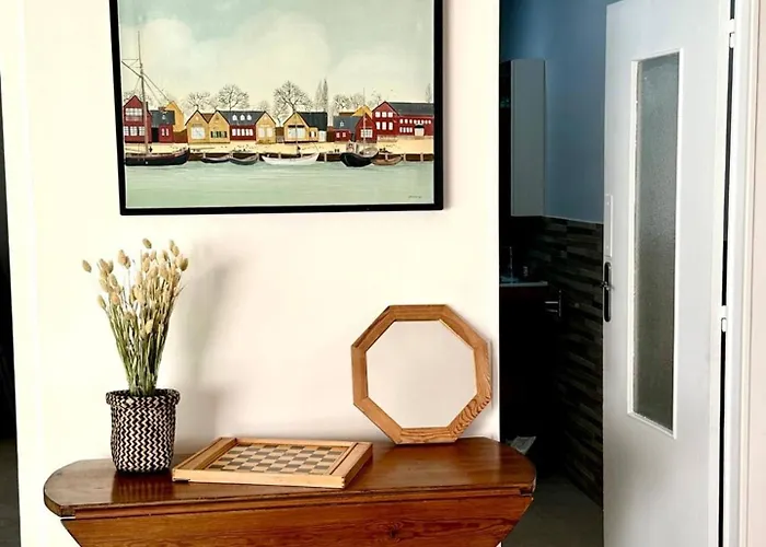 La Cabanne, 4 Pers, Centre, 50m Plage, Clim Σπίτι διακοπών